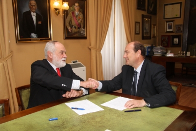 Antonio Garcia del Moral (izq) y Federico Roca