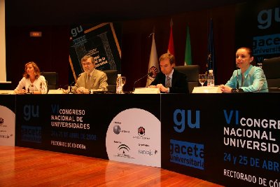 El rector inaugura el VI Congreso de Universidades organizado por Gaceta Universitaria