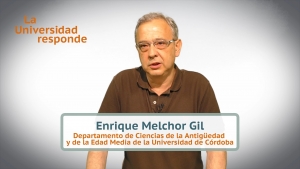 El investigador Enrique Melchor durante su aparición en &#039;La Universidad Responde&#039; 
