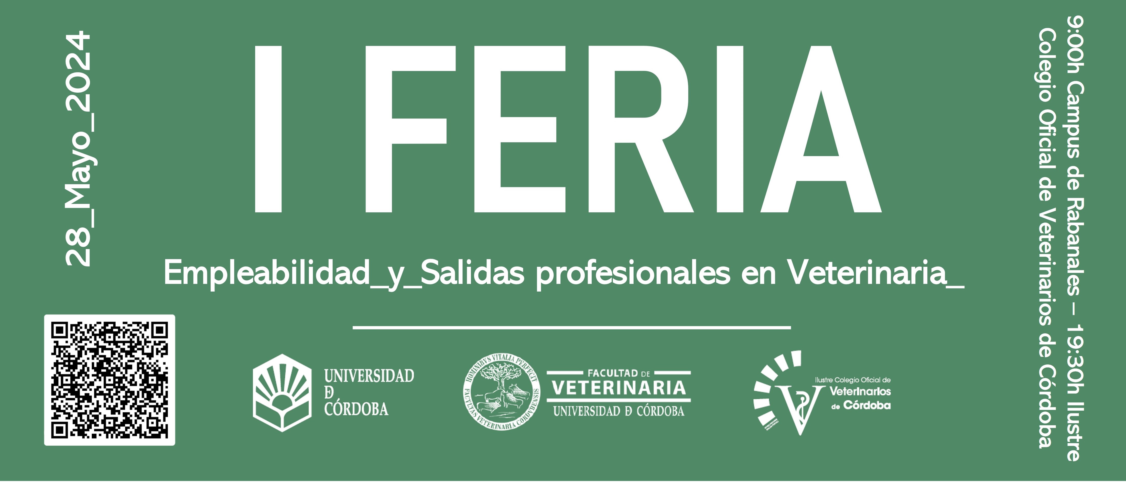 Banner 1 Feria Empleabilidad y Salidas Profesionales en Veterinaria
