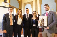 La Universidad Rey Juan Carlos gana el campeonato de debate 'Tres culturas' organizado por alumnos de la UCO	