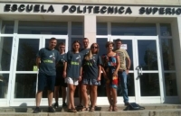 Alumnos de la Universidad Tecnolgica de Bialystok (Polonia) visitan la EPS de Belmez