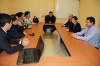 Visita de una delegacin turkmena a la Universidad de Crdoba