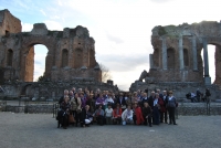 Alumnos de la Ctedra Intergeneracional visitan Sicilia