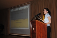 Pilar Dorado  abri el  VI Ciclo de Conferencias en la BRIMZ X hablando sobre biorrefinera