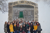 Visita de los alumnos del Mster de Comercio Exterior al Castillo de Canena