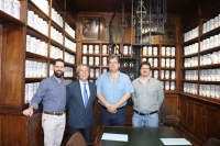 Un convenio entre la UCO y el Colegio de Farmacuticos permitir investigar la historia de la Farmacia en Crdoba