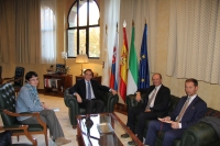 Visita institucional del embajador de Eslovaquia en Espaa