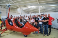 Corduba2012.Fons Mellaria. Visita a la empresa mellariense de fabricacin de autogiros ELA Aviacin