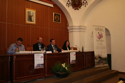 De izquierda a derecha, Vctor Montoro, Miguel Ruz, Eulalio Fernndez y Carmen M Gmez.