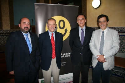 Manuel Torres, Luis Oro, Jose Carlos Gómez y Manuel Blázquez