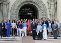 Foto de familia de autoridades asistentes a la inauguración del  OCIB