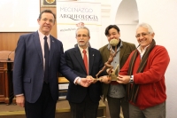 Presentación del I Premio Sísifo, en enero de 2016
