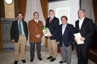 De izq a dcha: Sebastin Carrin, Juan Antonio Devesa, Jose Manuel Roldn, Eugenio Domnguez y Fernando Lpez Mora