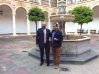 De izquierda a derecha, Manuel Torres y Carlos Dada