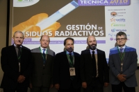 De izquierda a derecha: Juan Antonio Muñoz Sánchez, Javier Guerra, Luis Medina, Eugenio Domínguez, Juan Bros 