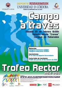 Abierta la inscripcin para participar en el XXVIII Trofeo Rector de Campo a Travs
