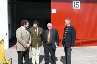  DE izq a dcha :Antonio Carbonell, Juan Luis Martnez, Enrique Aguilar y Juan Cap