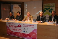 De izquierda a derecha, Alfonso Moyano, Javier Trueba, Enrique Aguilar, Antonio Carrasco y Manuel Pineda
