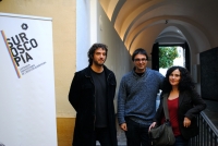 De izq a dcha: Pablo Rabasco, Pablo García Casado y Mercedes Álvarez 