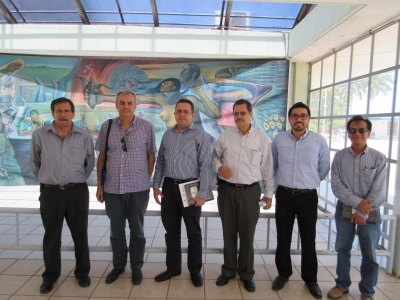 Coordinadores del Proyecto, el Director de la Facultad de Agronoma y varios Profesores ms de la Universidad de Sinaloa