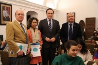 De izqda. a dcha. Salvador López Quero, María Martínez-Atienza de Dios, José Carlos Gómez Villamandos, y Ricardo Córdoba de la Llave.