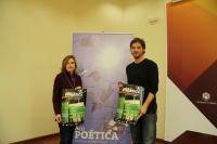 Rosario Mrida y Pablo Rabasco en la presentacin de Ucopotica