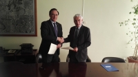El rector de la UCO y el presidente del Ifapa firman el convenio de colaboracin