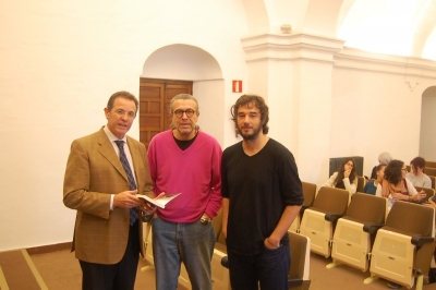 DE izq a dcha, Eulalio Fernndez, Jose Martin Medem y Pablo Rabascolulaio