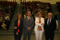 De izquierda a derecha Alicia Vives, Alfonso García-Ferrer, Judit Anda y Dimas Rizzo