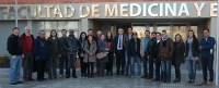 En la foto, los 15 estudiantes iberoamericanos, acompaados de los profesores del Curso (7 acreditados investigadores de la Universidad de Crdoba).
