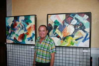 Manuel Moreno expone en el Rectorado ' Cromatismos', una muestra de sus ltimas obras 