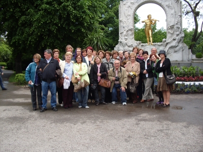 Alumnos de la Cátedra Intergeneracional en Viena