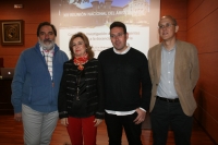 De izquierda a derecha, Gregorio Rodríguez, Rosario Mérida, Ignacio González y Juan Antonio Moriana.