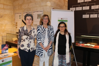 De izquierda a derecha, Alicia Córdoba, Julieta Mérida y Soledad Gómez