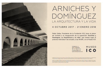 El Museo ICO rinde homenaje a dos de los arquitectos españoles más brillantes del siglo XX en la exposición: 'Arniches y Domínguez. La Arquitectura y la Vida'