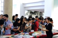 Fiesta Universitaria del Libro celebrada en la Biblioteca de Rabanales