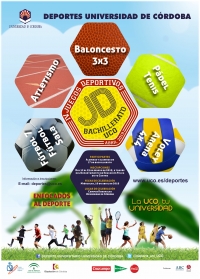 Convocados los IV Juegos Deportivos Bachillerato-UCO Conoce tu Universidad para el 10 de abril 