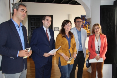 De izquierda a derecha, Pablo Garca, Rafael Bonilla, M del Mar Tllez, Jos M Gala y Rosario Mrida.