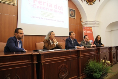 De izquierda a derecha, Ivn Aguilera, Fernando Beltrn, Eulalio Fernndez, Juan de Dios Torralbo y Maribel Rodrguez Zapatero