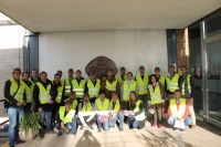 Alumnos del I Curso de Experto Universitario en Sistemas de Refrigeración visitan las instalaciones frigoríficas de cervezas Alhambra
