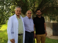 Researchers Alejandro Martín - Malo, Mariano Rodríguez and Cristian Rodelo
